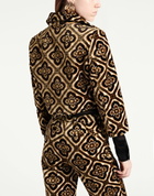 Etro Womens Blazer Dark in Brown