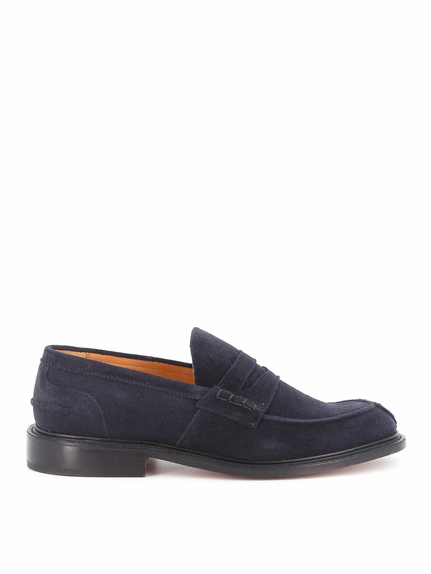 Photo: Tricker's James Penny Loafer Suede