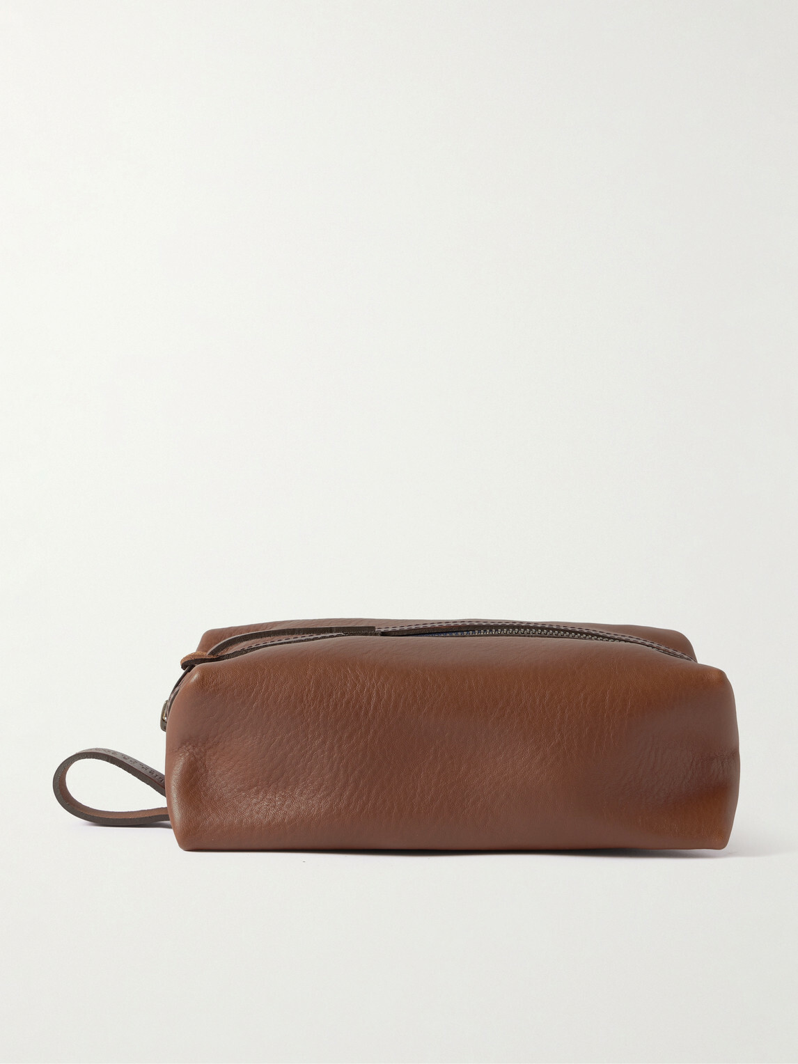 Bleu de Chauffe - Zazou Full-Grain Leather Wash Bag