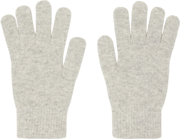 Photo: Yves Salomon Gray Cashmere Gloves