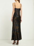 REFORMATION - Parma Silk Satin Long Dress