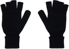 NEEDLES Black Convertible Gloves