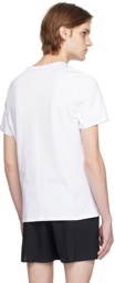 On White Graphic T-Shirt