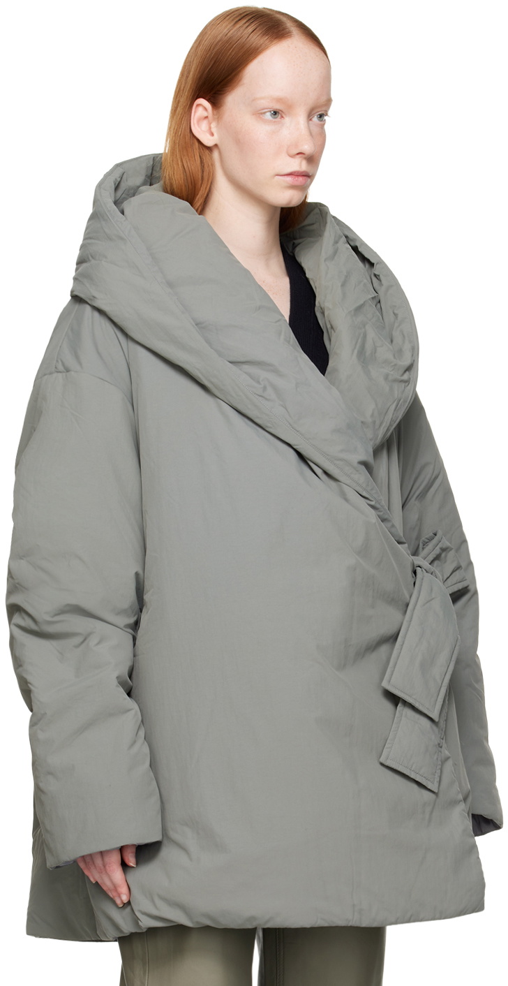 Studio Nicholson Gray Padded Nile Jacket Studio Nicholson