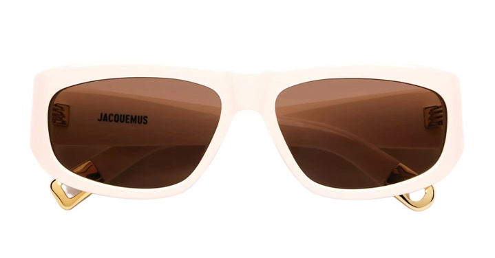 Photo: Jacquemus Pilota - Beige Sunglasses