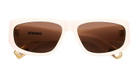 Jacquemus Pilota - Beige Sunglasses