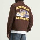 ICECREAM Men's IC Services Quilted Work Jacket in Brown