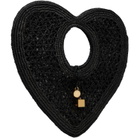 JACQUEMUS Black 'Le Spiaggia Coeur' Tote