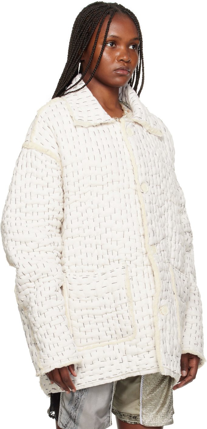 AIREI Gray Kantha Chore Jacket