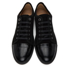 Lanvin Black Croc DBB1 Sneakers