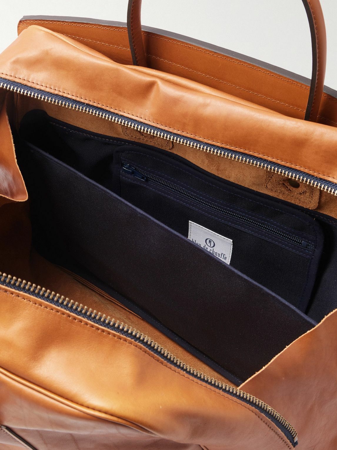 Bleu de Chauffe - Zoom Leather Tote Bag