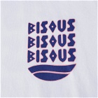 Bisous Skateboards Cap D'agde T-Shirt in White