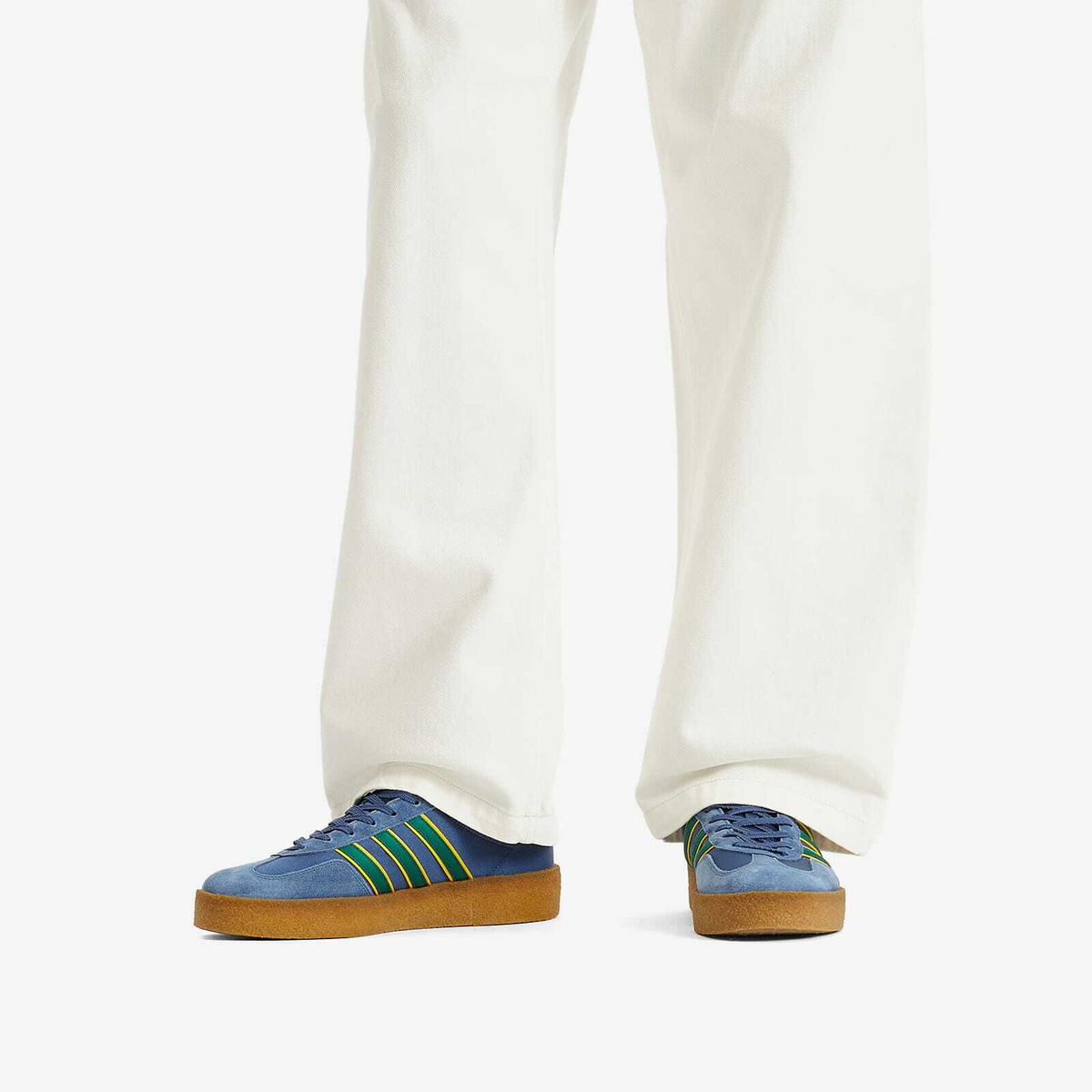 Adidas x CLOT Gazelle by EC in Night Marine/Collegiate Green/Hazy Yellow