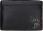 PS by Paul Smith Black & Brown Zebra Card Holder