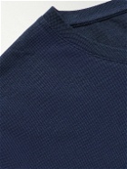 Derek Rose - Ramsay 1 Stretch-Cotton and TENCEL™ Lyocell-Blend Piqué T-Shirt - Blue