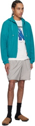 ADER error Blue Lunel Zip-Up Product. 30 Hoodie