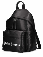 PALM ANGELS Logo Print Nylon Backpack