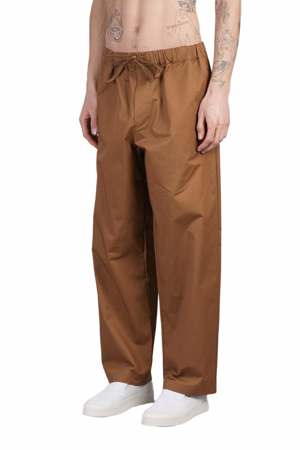DARKPARK Ian Pants In Camel Cotton