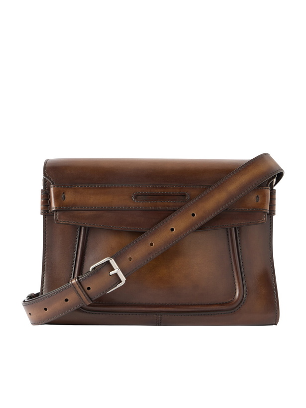 Photo: Berluti - Andy Venezia Leather Messenger Bag