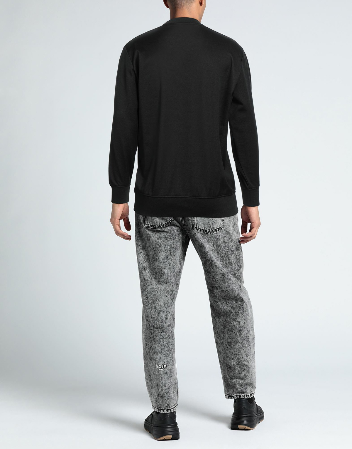 Mcqueen Mens Sweatshirt in Black