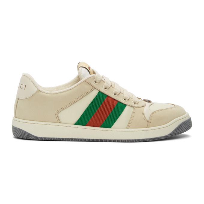 Photo: Gucci Off-White Screener Sneakers