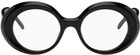 Loewe Black Oversized Round Glasses