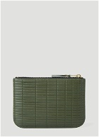 Brick Line Pouch in Green