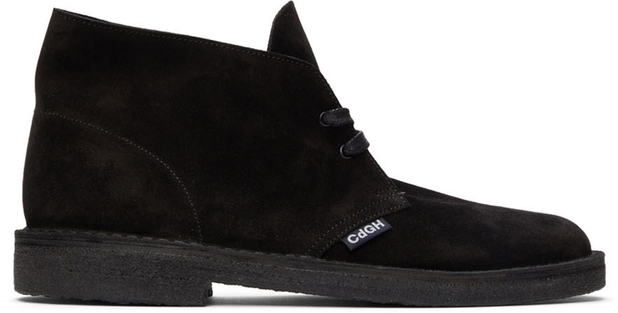 desert boots noir