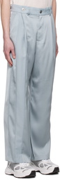 Feng Chen Wang Gray Deconstructed Trousers