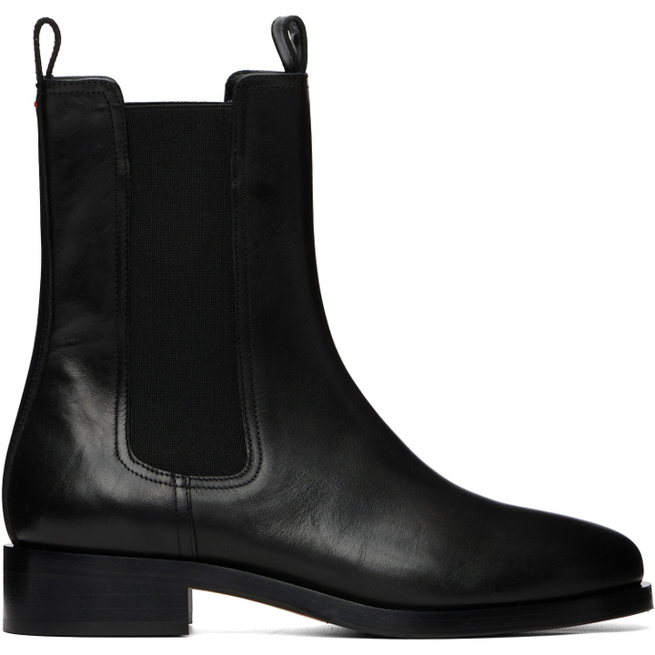 Photo: Aeyde Black Caspar Chelsea Boots