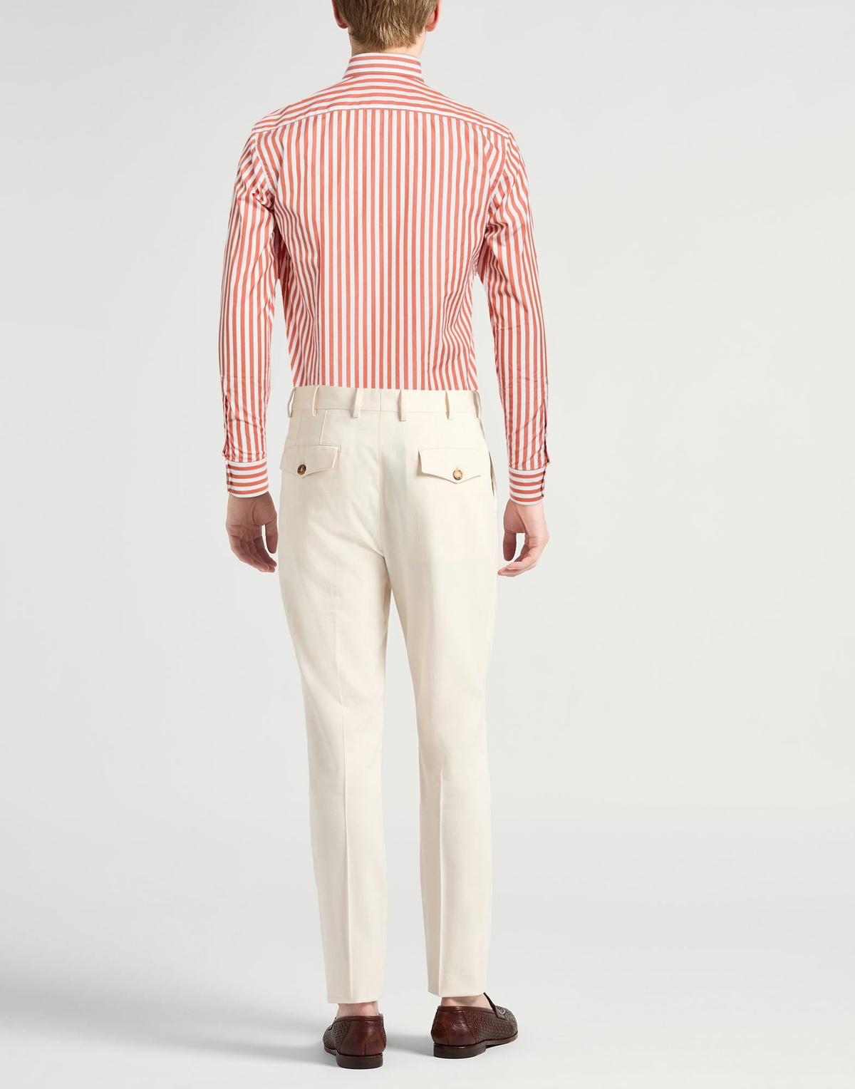 Boglioli Mens Shirt Rust