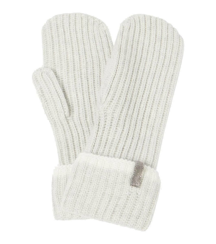 Photo: Brunello Cucinelli Cashmere mittens