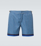 Orlebar Brown Bulldog printed swim trunks