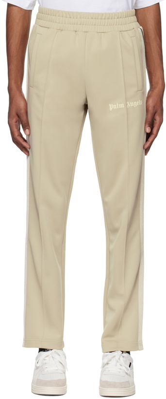 Photo: Palm Angels Beige Core Lounge Pants