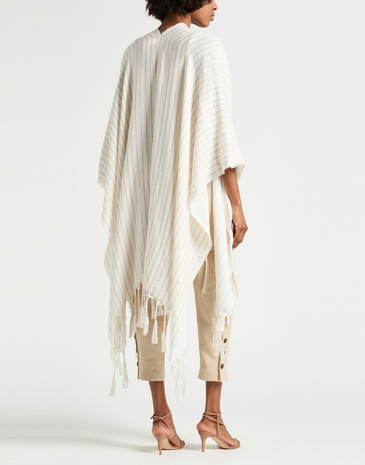 Brunello Cucinelli Womens Cape Ivory