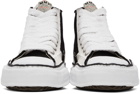 Miharayasuhiro Black & White Peterson High-Top Sneakers
