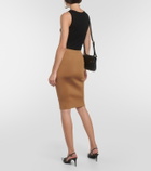 Saint Laurent High-rise pencil skirt