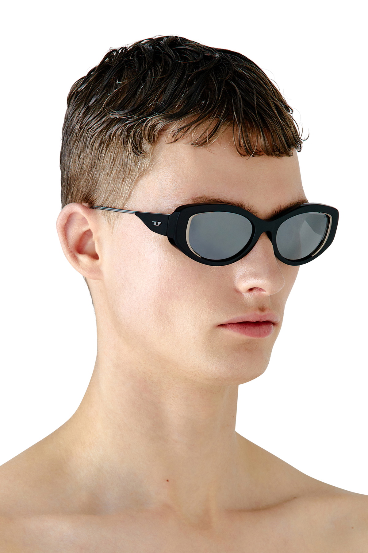 Diesel Cat-eye style sunglasses - Sunglasses - Unisex - Black Diesel