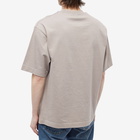 Acne Studios Men's Extorr Stamp Logo T-Shirt in Mushroom Beige