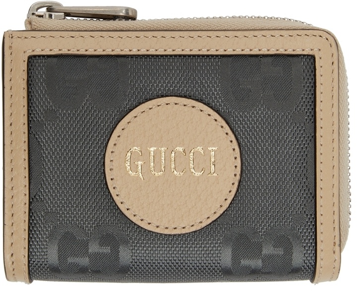 Photo: Gucci Grey Off The Grid Mini GG Zip-Around Wallet