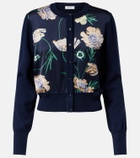 Erdem Floral wool cardigan