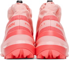 MM6 Maison Margiela Pink Salomon Edition Cross Low Sneakers