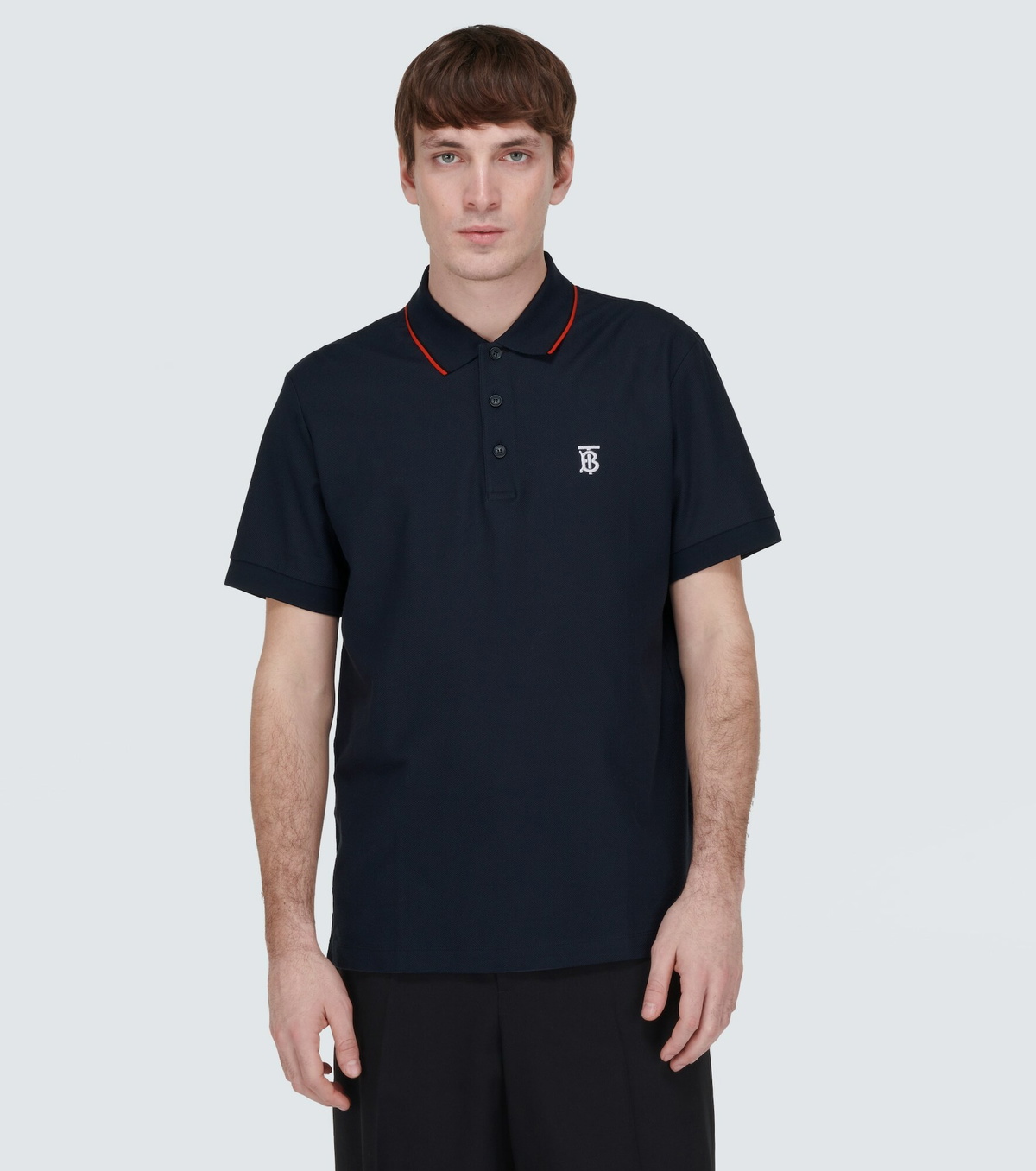 Burberry - Walton cotton polo shirt Burberry