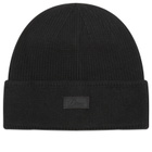 Dime Men's Cursive Rib Beanie in Black 