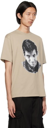 UNDERCOVER Beige Printed T-Shirt