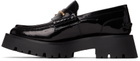 Alexander Wang Black Carter Lug Loafers