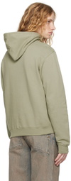 John Elliott Khaki Beach Hoodie
