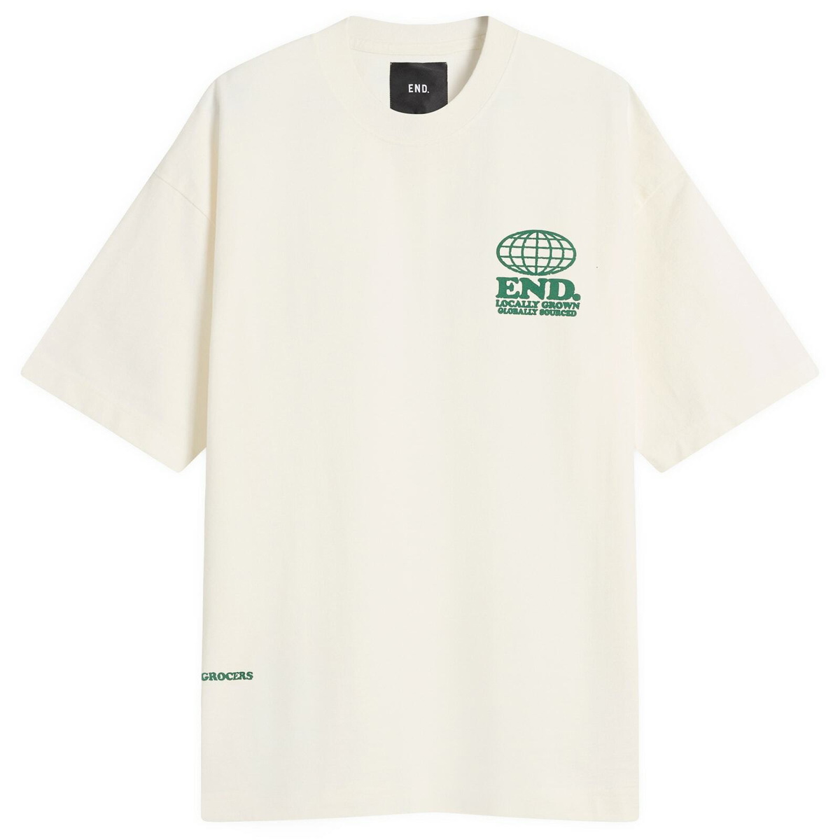 END. Locally Grown T-Shirt in Ecru