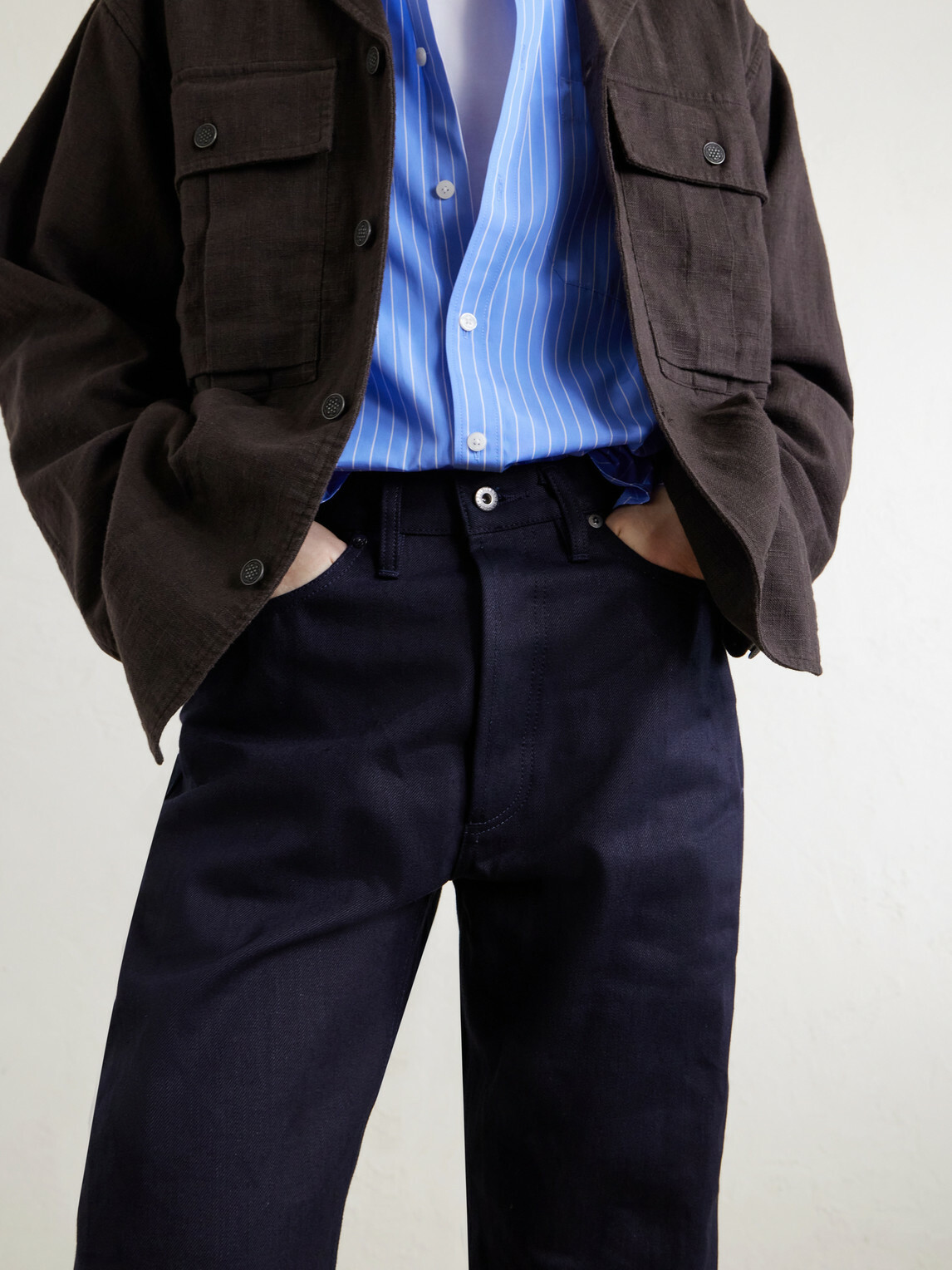 3sixteen - RS-120x Relax Straight-Leg Jeans - Blue
