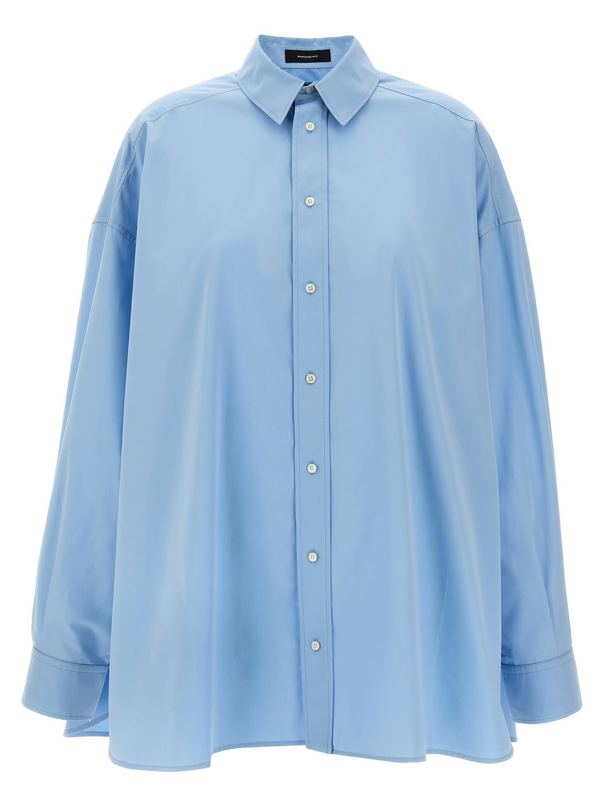 ワンピース WARDROBE NYC SHIRT DRESS MINI (W5031PC THIN STRIPE BLUE) Wardrobe.nyc Thin Stripe Shirt Dress In Blue | ModeSens